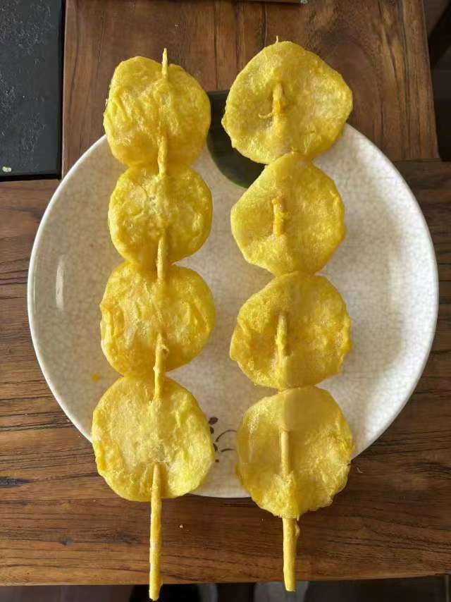 黄金蔬菜串（薯片串）