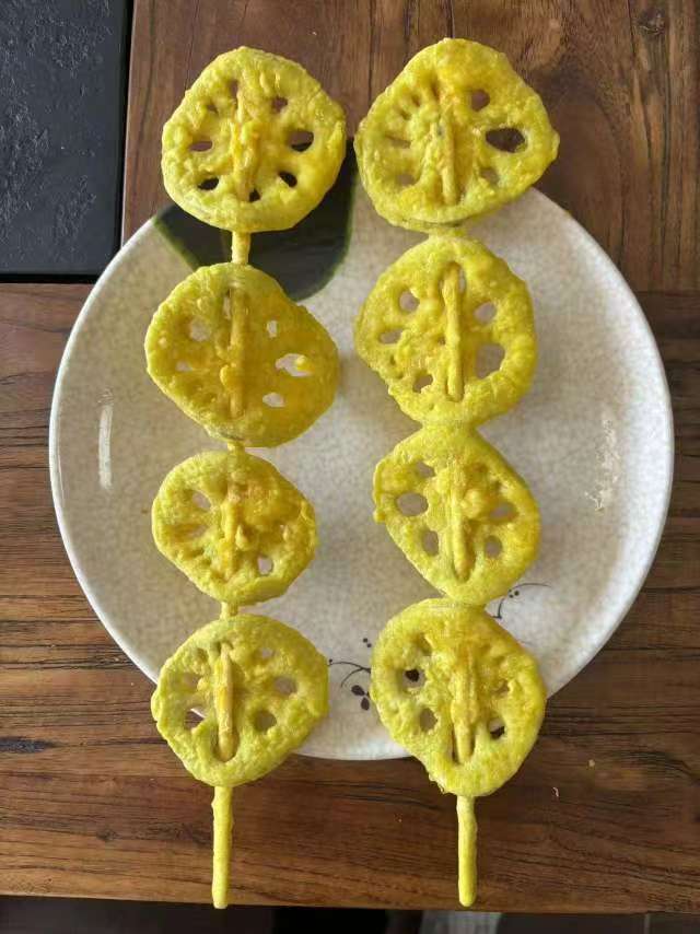 黄金蔬菜串（莲藕串）